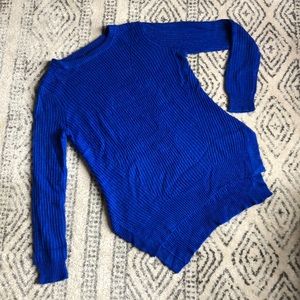 Bright Blue Sweater